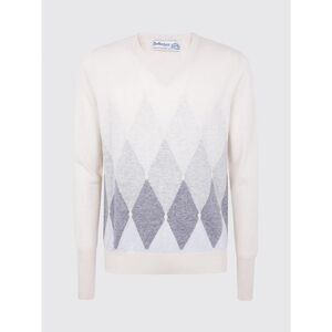 Ballantyne Sweater Men Yellow Cream